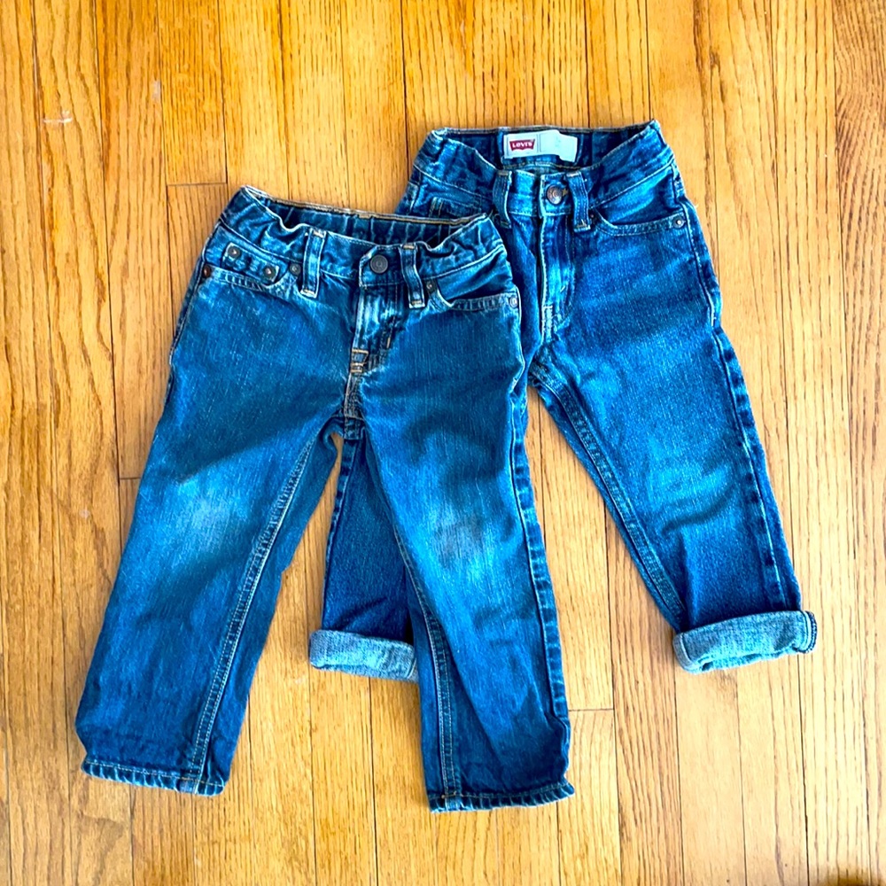 Levi’s and Polo 2T Jeans Bundle